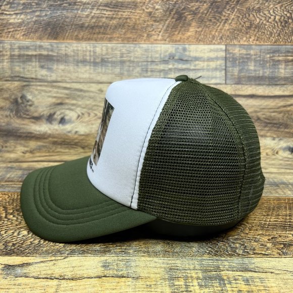 Violent Femmes Mens Trucker Hat Olive Snapback American Folk Punk Band Ball Cap - Picture 4 of 8